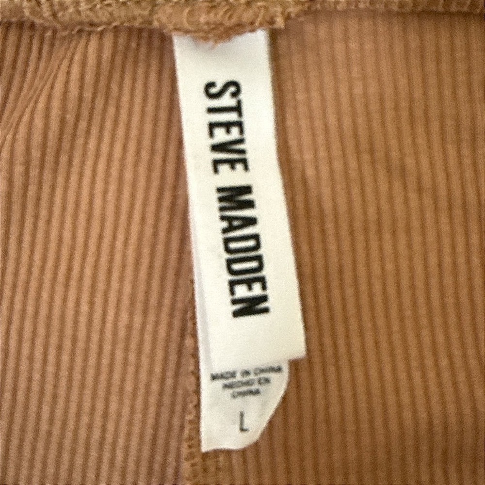 Steve Madden Ribbed Flare Lounge Pants Size Large - Picture 5 of 5